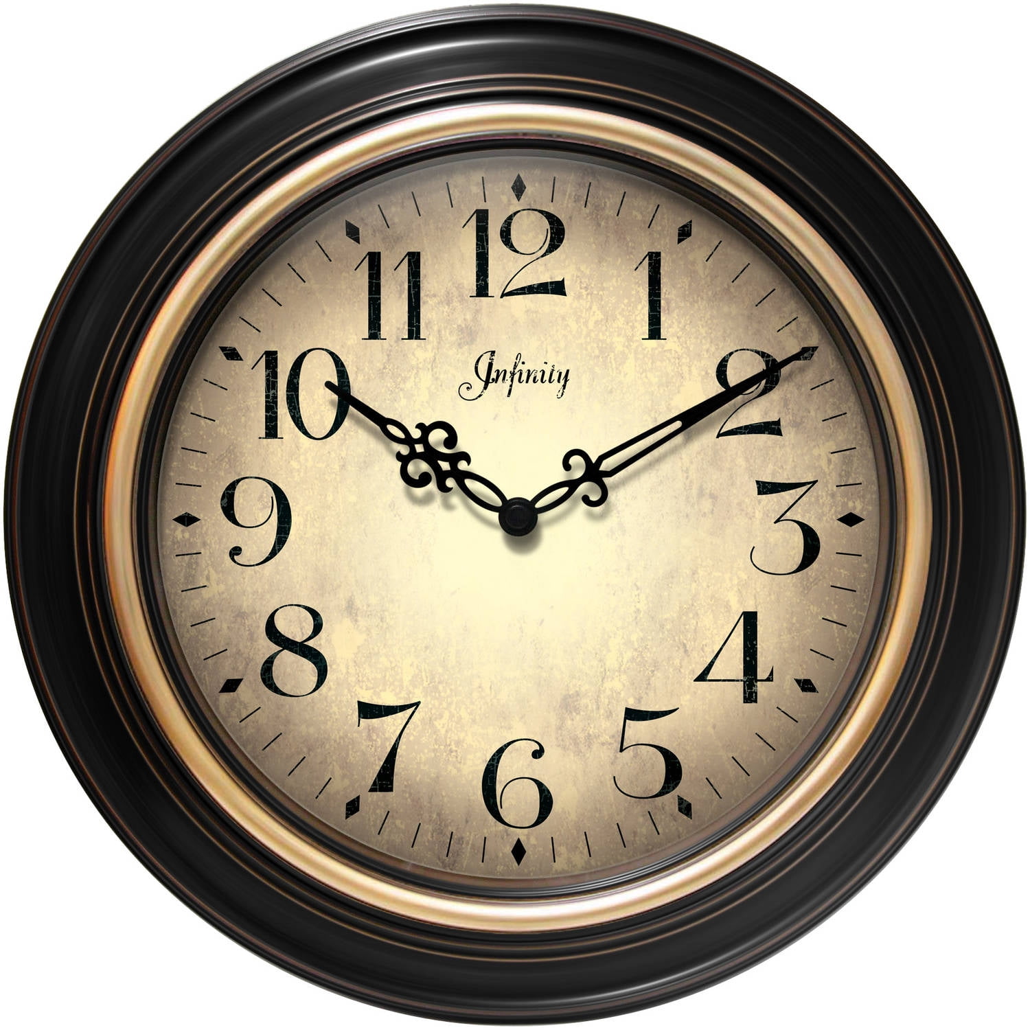 Infinity Instruments Birmingham 24" Wall Clock