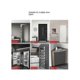 thumbnail image 4 of Heavy Duty Push To Open Cabinet Hardware 4pc Magnetic Push Latch & Lock For Door Touch Latches Rv Closet Metal, 4 of 5