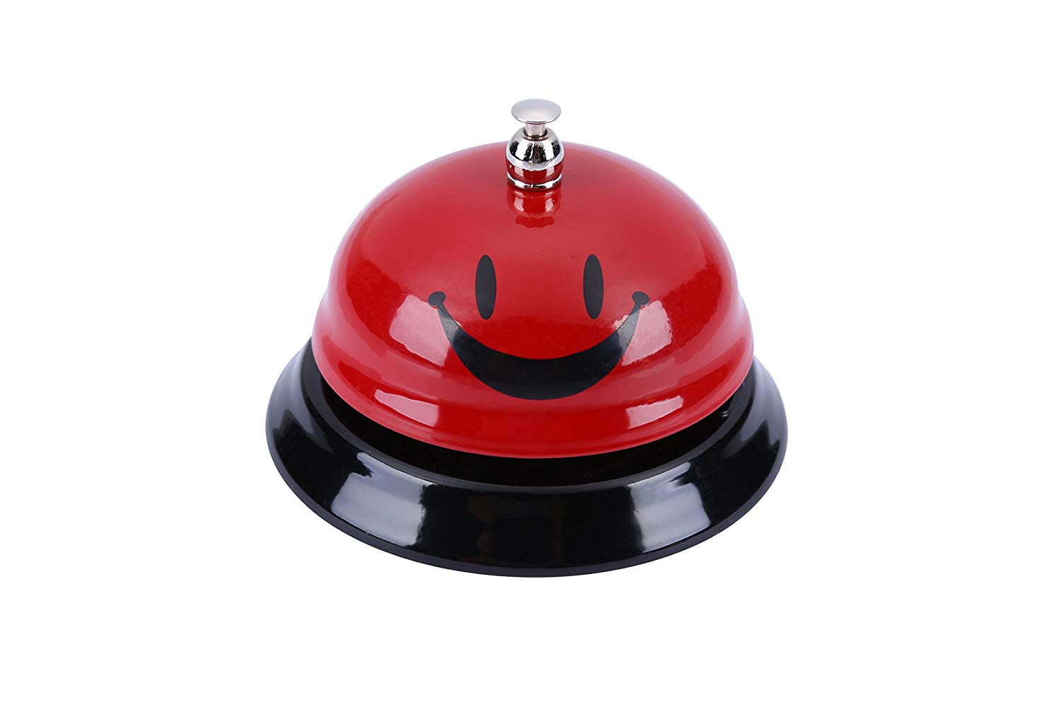 Classroom School 2 Short+Tall Bell, 3 Restaurants Kitchen Party Decor&crafts 3PCS Office Desk Call Bells Cute Smiley Service Bell Party Game Ring Bell for Hotel 