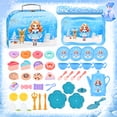 thumbnail image 7 of HopeRock 42PCS Tea Party Set for Little Girls, Pretend Play Princess Toys for Toddlers Girls Ages 3 4 5 6 Years, Birthday Gifts for Kids Girls 3-6 Years Old., 7 of 7