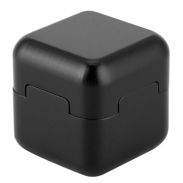 Mini soporte magnético portátil de aluminio para tiza con punta de taco, portador de tizas para billar y piscina (negro) YUNYI BRAND Deportes