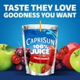 thumbnail image 4 of Capri Sun 100% Juice Blend from Concentrate Juice Boxes, 10 Pouches, for School Lunches and On-the-Go Hydration, Fruit Punch with Added Ingredients and Other Natural Flavor, 6 oz, 4 of 16