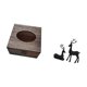 thumbnail image 5 of Estuche de pañuelos de escritorio,Caja de pañuelos faciales de madera estilo retro,Estatua de reno,Estatua de reno negro,decoración para el hogar,artesanía,Figura de ciervo de, 5 of 8