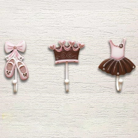

Toyella Creative wall hook Princess 3Pcs