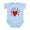 Sky Blue, variant on CafePress - OWNER OF GRANNY's HEART Infant Bodysuit - Baby Light Bodysuit, Size Newborn - 24 Months