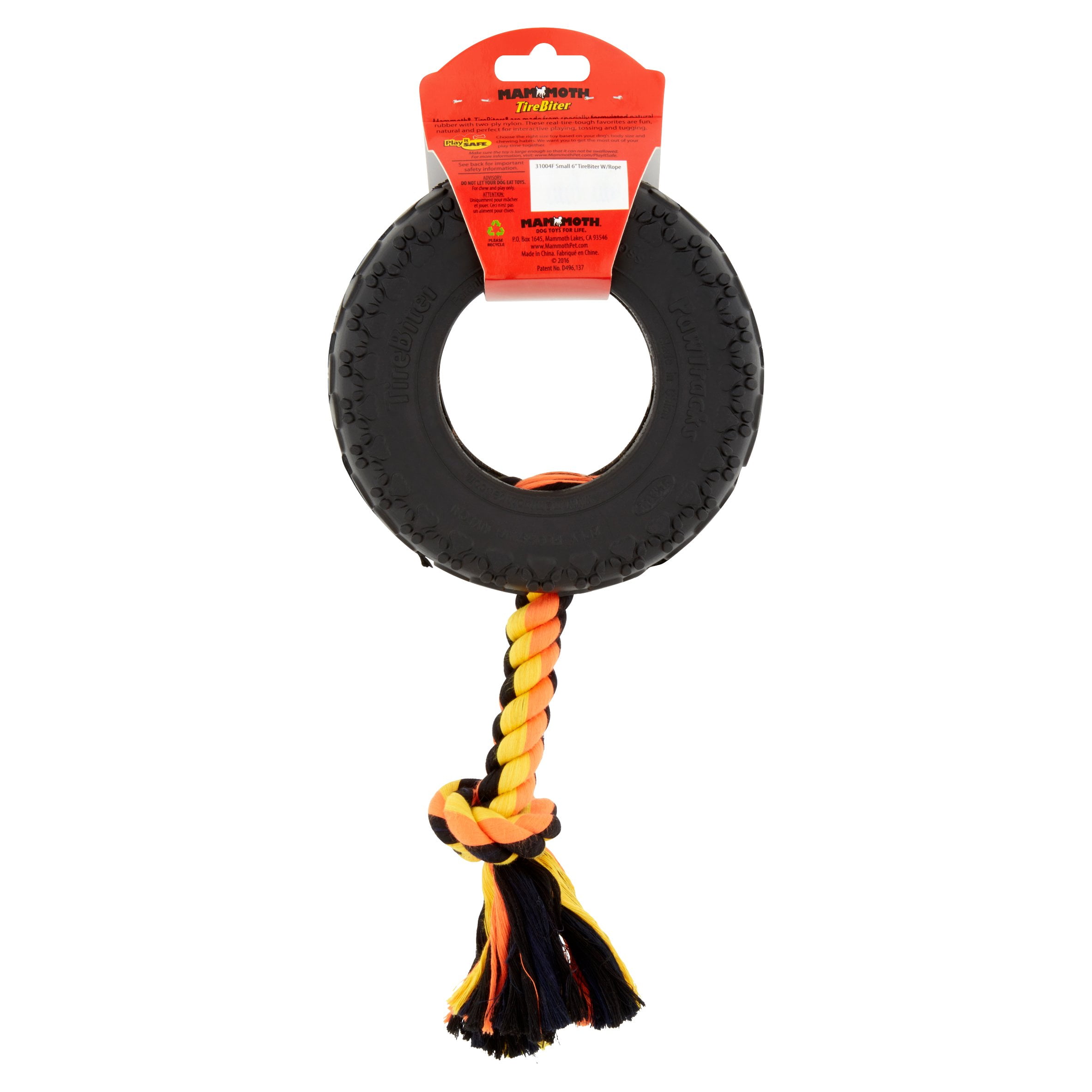 Tirebiter Small Rope Dog Toy, 3.75 in - Kroger