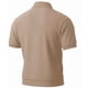 thumbnail image 4 of Ceisia Men's Slim Fit Short Sleeve Polo Shirt Solid Color Vertical Stripe Knit with Chest Pocket Khaki L Gifts, 4 of 7