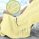 thumbnail image 1 of Toalla de playa grande 59x39 pulgadas | Toalla de baño de microfibra a rayas sin arena con bolsillo con cremallera | Absorbente ligero de secado rápido | Borlas ribeteadas | Para viajar, piscina, 1 of 6