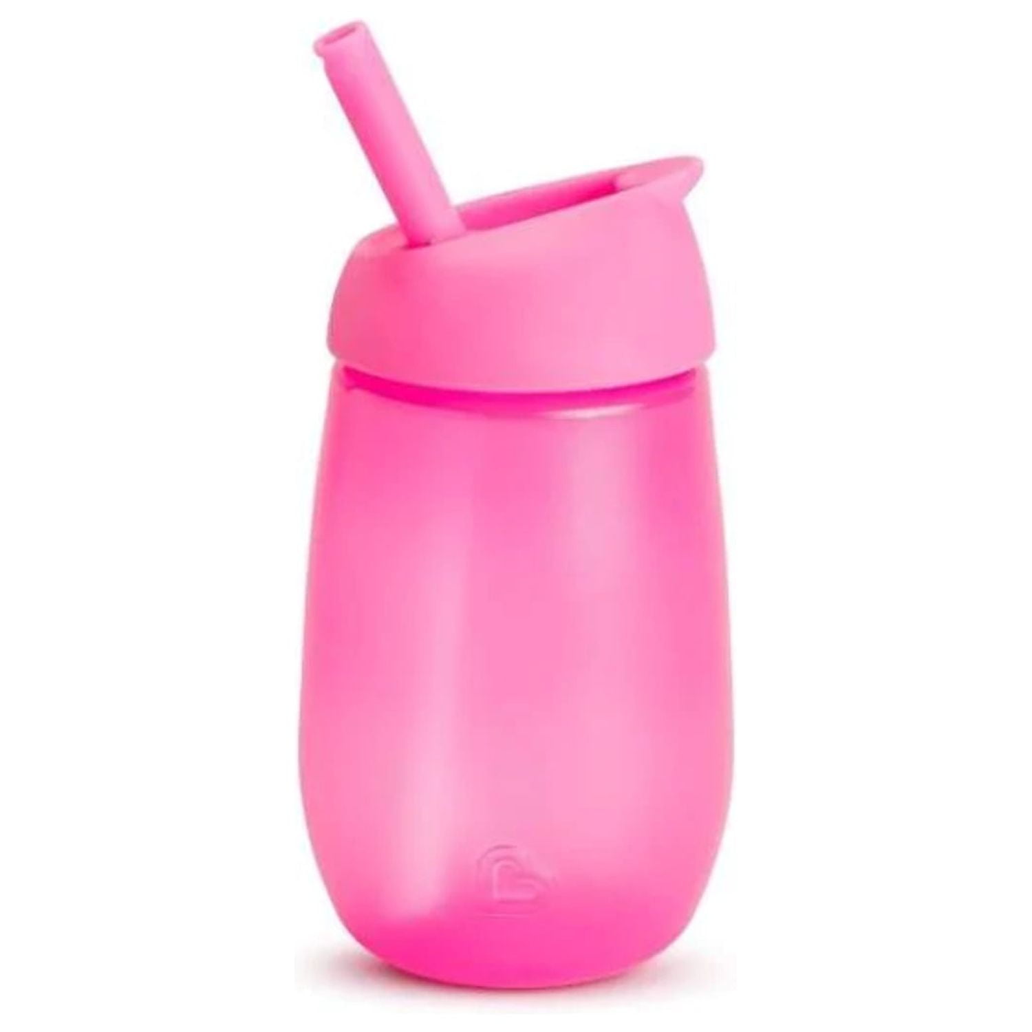 (2 pack) Munchkin® Simple Clean™ Toddler Sippy Cup, 10 oz, Pink, Unisex
