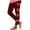 Wine, variant on Iyufng Christmas Leggings for Women Plus,Fashion Casual Christmas Printed Yoga Leggings Graphic Tight Leggings High Waist