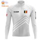 thumbnail image 3 of Maillot de ciclismo de invierno del equipo nacional de Bélgica 2023, ropa de manga larga para hombre, camisetas de carreras para bicicleta de carretera, camisetas, uniformes de MTB, 3 of 5
