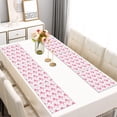 thumbnail image 2 of Pink Breast Cancer Summer Placemats Table Placemats Set Of 6-Linen Kitchen Washable Placemats Table Mats 11.8"x17.7" Non-Slip Heat Resistant, 2 of 5
