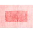 thumbnail image 1 of Ahgly Company Indoor Rectangle Solid Red Modern Area Rugs, 7' x 9', 1 of 4