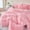 Pink, variant on URBONUR 3 Pieces Luxury Full Size Girls Bedding Comforter Set Rainbow Kids Comforter Set Faux Fur Fuzzy Bedding Set Cozy Fluffy Bed Set for Girls(1 Fluffy Comforter + 2 Faux Fur Pillowcases)