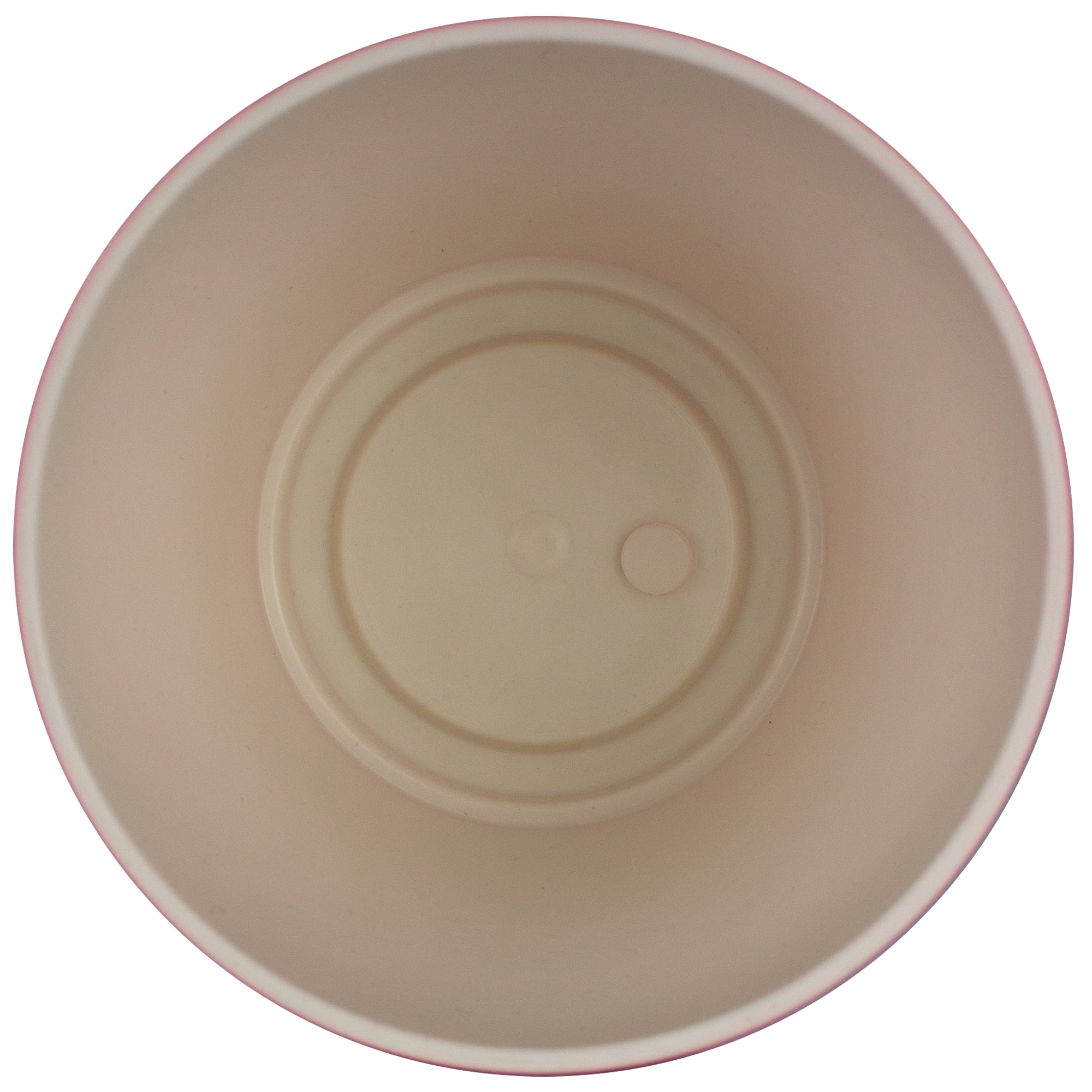 Mainstays 6in DIA Marley Pink Plastic Planter