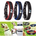 thumbnail image 2 of KBOOK Nylon Dog Collar Adjustable Reflective Padded Pet Collar with Metal Buckle, Gray, 2 of 5