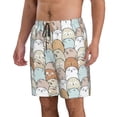thumbnail image 2 of Goofa Lovely Bear Printed Mens Swim Trunks Summer Quick Dry Short Beach Swimwear Bathing Suits-X-Large, 2 of 9