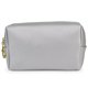 thumbnail image 1 of Bolsa de cosméticos para mujer, de poliuretano, portátil, cuadrada, impermeable, bonita bolsa de viaje para guardar artículos de aseo, 1 of 5