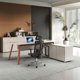 thumbnail image 5 of Charge Boss Office Desks Computer Single Person Manager Modern Office Desks Simplicity Mesa Escritorio Working Equipment QF50OD My Lux Decor Round, 5 of 11