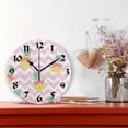 thumbnail image 2 of GZHJMY Summer Pineapples Round Wall Clock,Silent Non Ticking Battery Operated Accurate Home Clock,Vintage Farmhouse Wall Decor for Living Room Bedroom Office Holiday Gifts,10", 2 of 6