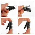 thumbnail image 4 of 8Pcs Portable Headphone Clips Exquisite Headset Clamps Headset Clips (Black), 4 of 6