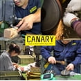 thumbnail image 2 of Cortador de cartón CANARY, cartón ondulado, 7.5 pulgadas, amarillo, 2 of 2