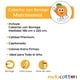 thumbnail image 4 of Cobertor Matrimonial Melocotton Marisela Extra Suave con Borrega, 4 of 4