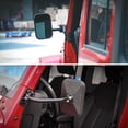 thumbnail image 2 of TFixol Side View Mirrors Door Off Mirror Rectangular Mirrors 4x4 Off-road Mirror Quick Release Fit for Jeep Wrangler, 2 of 7