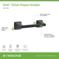 thumbnail image 6 of Symmons 563TP Oak Wall Mounted Toilet Paper Holder - Chrome, 6 of 7