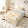thumbnail image 2 of Manfei Abstract Twin Comforter Sets, Art Hippie Scribble Bedding Set, Beige and White, Gray Reversible 2-Piece, 1 Comforter and 1 Pillowcase, 2 of 6