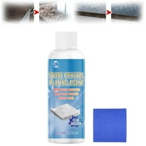 Quartz Countertop Cleaner & Scratch Repair 100ml | Ceramic Tile & Stone Polishing Agent | Streak-Free Brightening | Stain Remover | Shine Restore for Granite, Limestone, Travertine, Surfaces