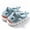 Light Blue Shark, variant on Womens Cute Cow Slippers Soft Warm Fuzzy House Shoes for Women and Men
