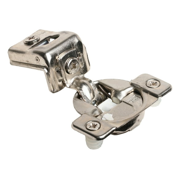 2-Pack Grass 02910A-15 TEC 864 Hinge, Wrap Mount 108 Degree, 1-1/4" Overlay, Press In Dowel Soft Close, 45mm Screw Hole Pattern