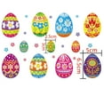 thumbnail image 3 of NSESSHome Easter Window Clings Decorations Stickers Colorful Easter Eggs Reusable for Glass Windows Static Stickers, Spring Window Clings Party Supplies Gifts for Kids School Home, 3 of 8