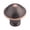 Bronze, variant on Hickory Hardware Savoy Collection Knob, 1-1/4 " Dia. - Chrome