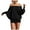 Black, variant on Women's off The Shoulder Mini Dress Long Sleeve Ruched Sheer Bodycon Going out Dresses (Black, M)