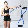 thumbnail image 3 of Banda De Resistencia, Figura 8 Bandas De Ejercicio Banda De Goma Elástica Entrenamiento Tubo De Cuerda Ejercicio Físico Para Yoga Gimnasio, 3 of 7