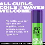Bed Head by TIGI Curls Rock Amplifier Curl Cream for Definition and Enhancement of All Curly Hair Types, 3.38 fl oz
