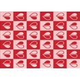 thumbnail image 1 of Ahgly Company Tapis Rectangulaire d'Intérieur Lavable en Machine Rose Transitionnel, 2 Pieds x 4 Pieds, 1 of 7