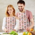 thumbnail image 3 of Doll Princess Pattern Apron-Garden Aprons for Women with Pockets-Cotton Linen Waterproof Kitchen Cooking Gardening Aprons Adjustable for Kitchen,Cooking,BBQ and Salon 33x27 Inch, 3 of 7