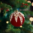 thumbnail image 5 of 2.6 Inch Velvet Christmas Balls Ornaments Set Flocked Tree Balls Luxury Christmas Hanging Ornaments for Xmas Tree, Party, Wedding, Home Decorations, 5 of 6