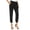 black, variant on Parker Womens Velvet Casual Jogger Pants, Black, 4