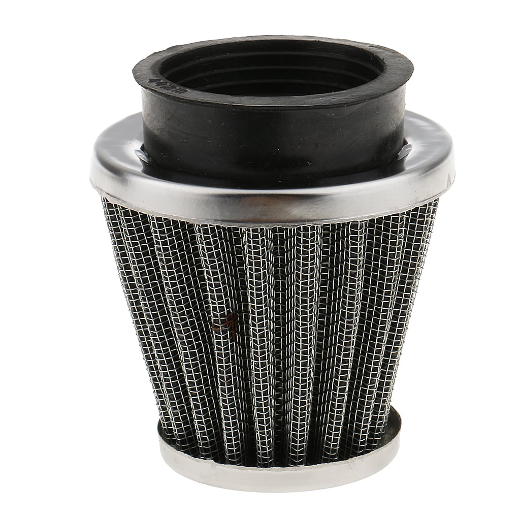 Heavy Duty Cone Cold Air Filter Intake Cleaner Inlet for Motorcycles 44mm