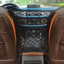 Elastic Mesh Bag Organizer Storage Between Car Seat Luggage Cargo Net