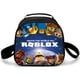 thumbnail image 3 of Roblox bolsa de almuerzo para estudiantes de escuela primaria, bolsa de Picnic, bolsa de hielo redonda, bolsa de aislamiento portátil de dibujos animados Roblox, 3 of 4