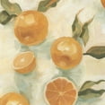 thumbnail image 2 of Scarvey, Emma 15x15 White Modern Wood Framed Museum Art Print Titled - Citrus Study in Oil IV, 2 of 4