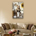 thumbnail image 2 of Funny Pitbull Dog Bathroom Wall Art Bedroom Poster Canvas Pictures for Kitchen Decoration Home Prints Wall Decorative Giclee Prints for Bedroom, 2 of 5