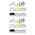 thumbnail image 2 of Destyer 6pack/lot Wide Application Pot Jars For Makeup Products Storing Eye Creams And Lip Balms Making As Shown 2Set, 2 of 6