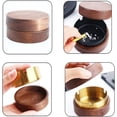 thumbnail image 4 of Wooden ashtray with lid, windproof, odor-proof, bar, office, lounge, party, 4 of 7