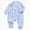 D314-Sky Blue, variant on Preemie Newborn Infant Baby Girls Clothes Ribbed Bodysuit Newborn Infant Boys Girls Long Sleeve Letter Print Romper Bodysuit Newborn For Children Clothes 0-3 Months